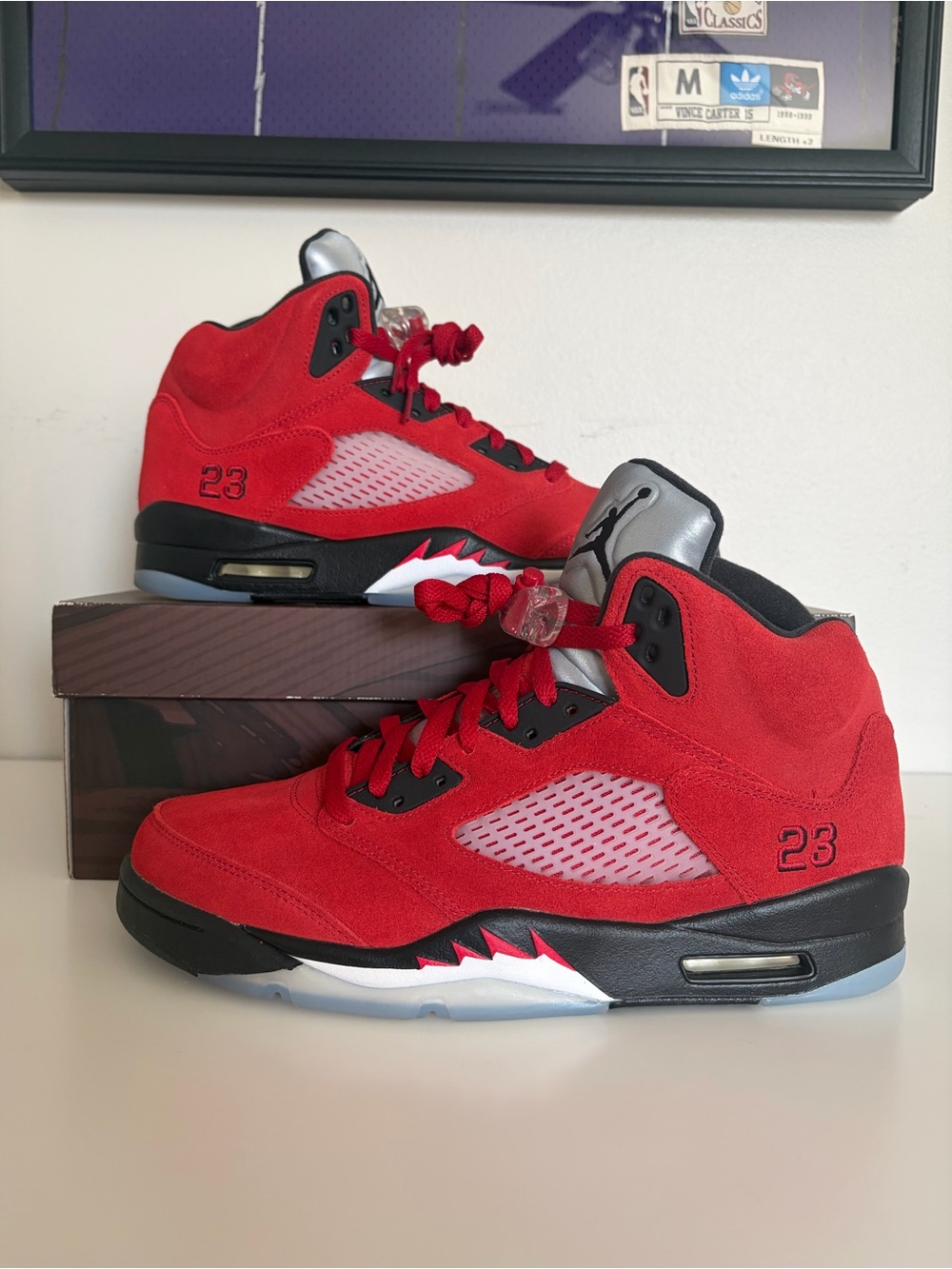 Air Jordan 5 Retro Raging Bull Red (2021), Used (Size US Men’s 10.0)